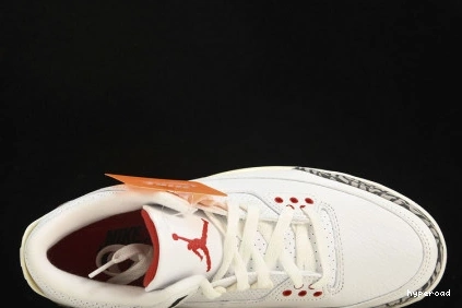 Hyperoad Reimagined Jordan 3 Air Cement White 1022